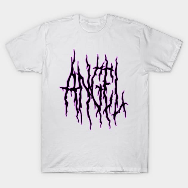 Goth Angel T-Shirt by SourSpit